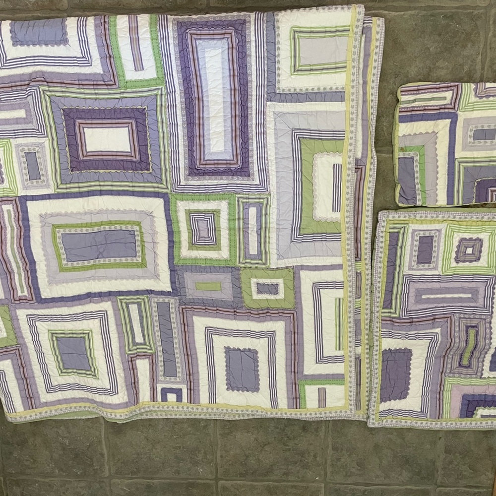 PB Kids Quilt and shams